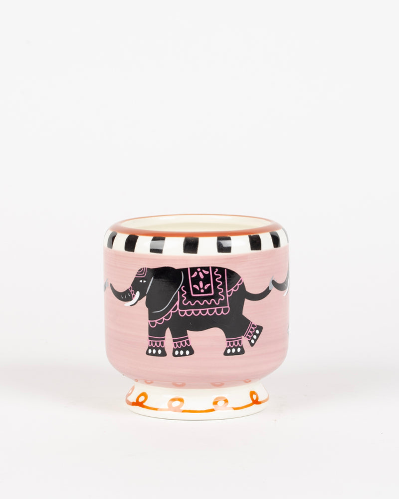 Bougie elephant ceramic