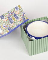 Bougie peacock ceramic