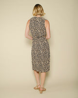 Robe fleurs rouje