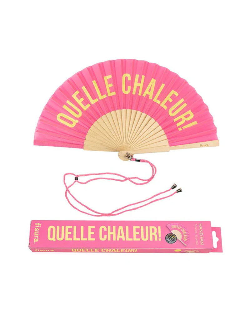 Eventail quelle chaleur fisura