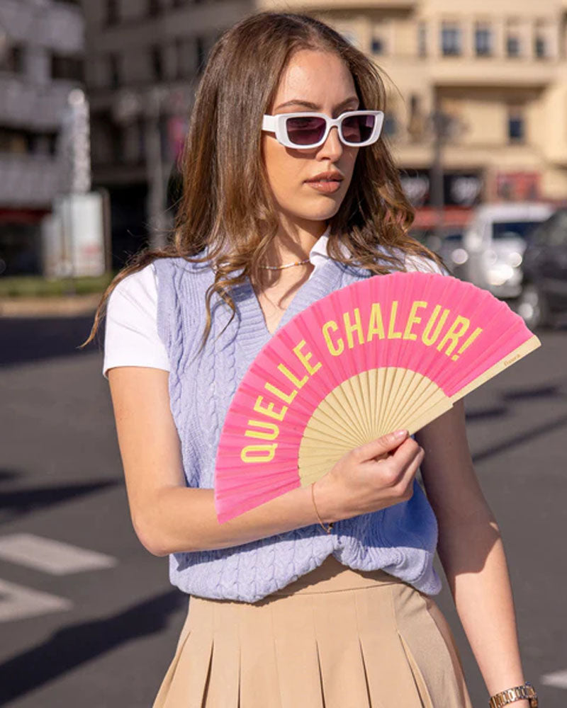 Eventail quelle chaleur fisura