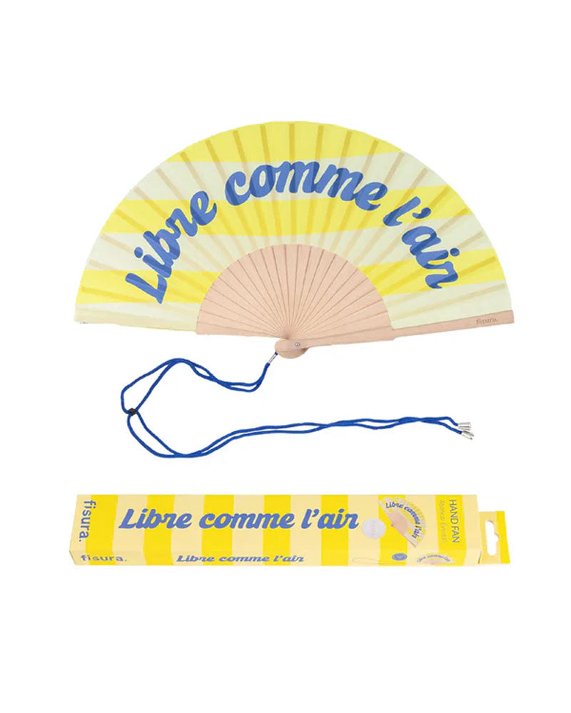 Eventail libre comme l'air fisura