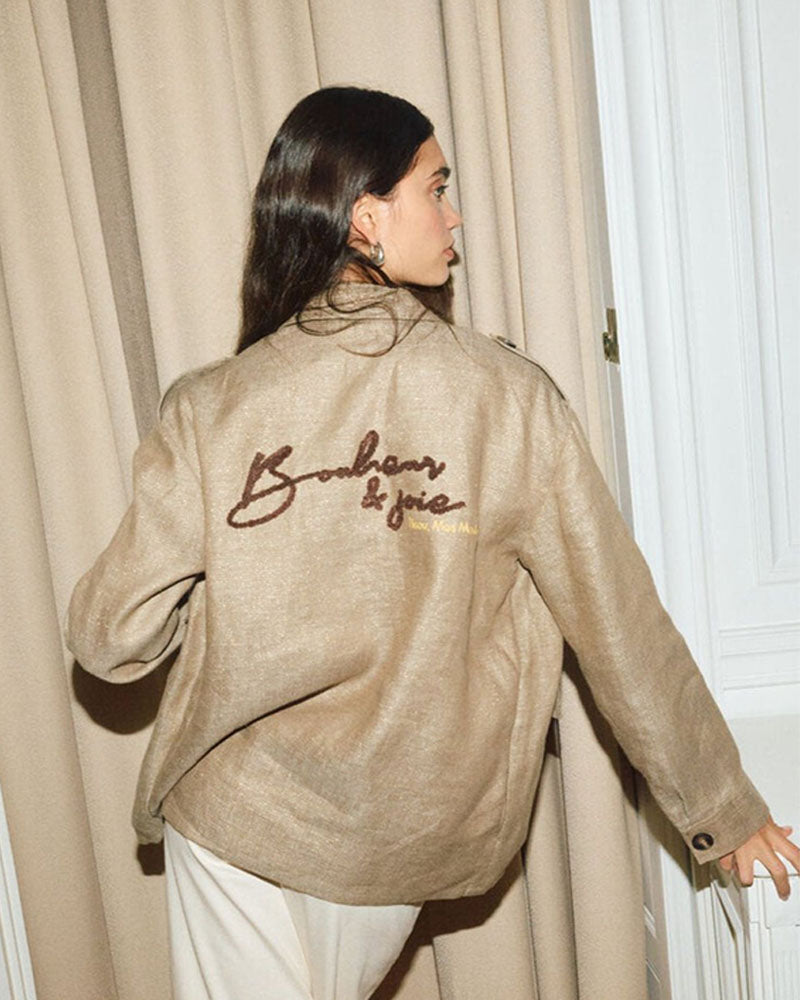 Veste lin mos mosh