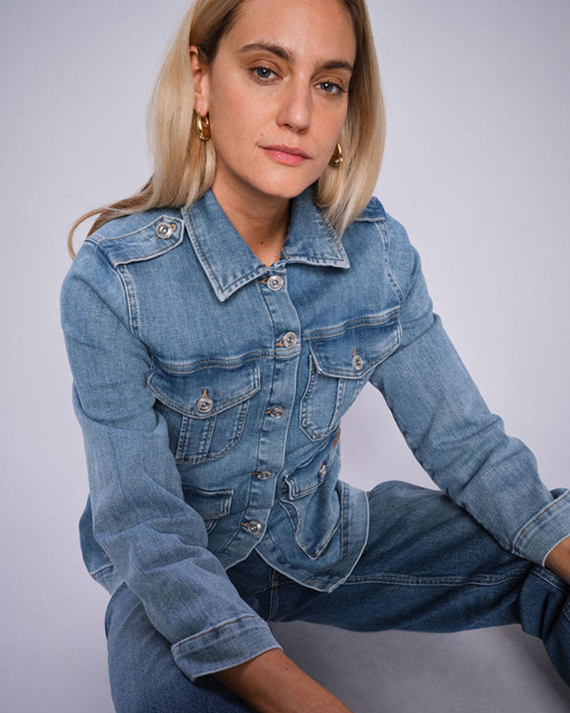 Veste jean mos mosh