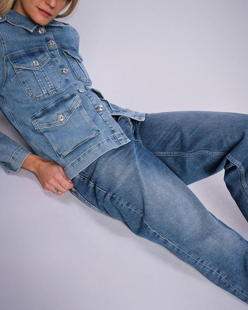 Veste jean mos mosh