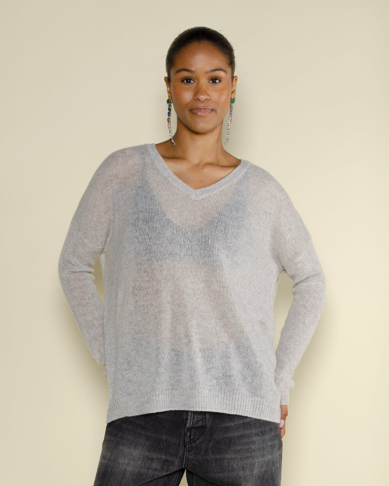 Pulls &amp; Gilets ABSOLUT CASHMERE - Pull col v mc absolut cashmere