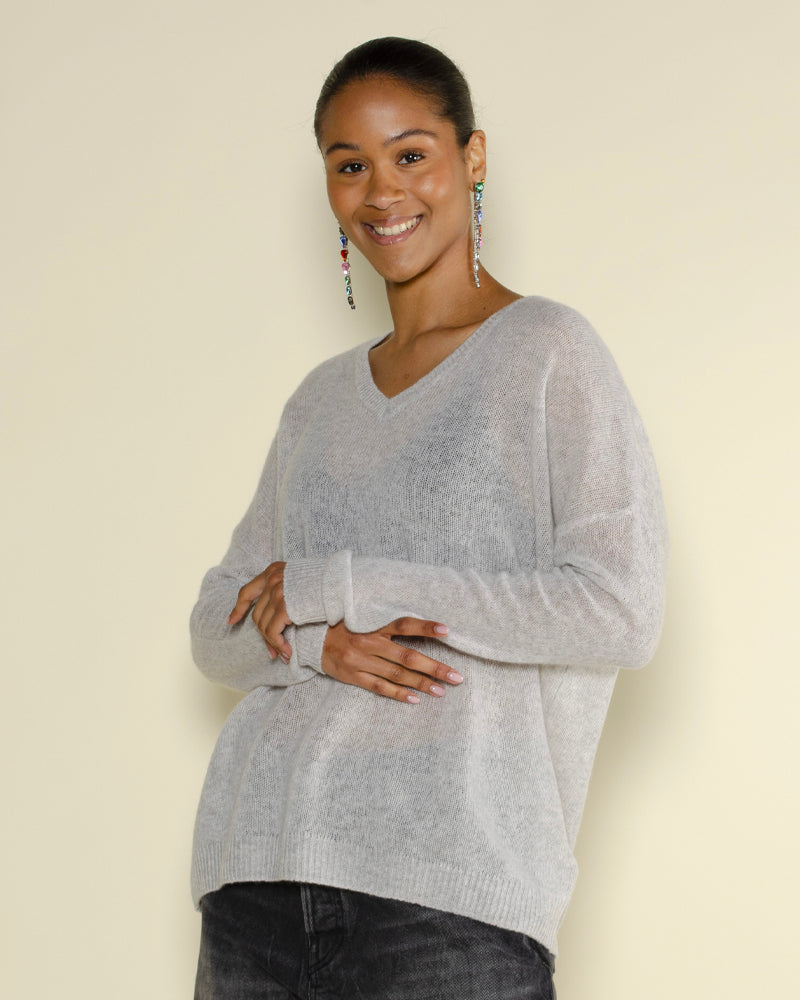 Pulls &amp; Gilets ABSOLUT CASHMERE - Pull col v mc absolut cashmere