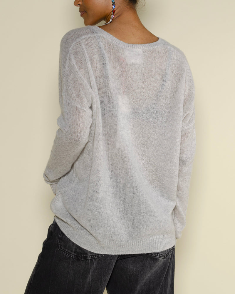 Pulls &amp; Gilets ABSOLUT CASHMERE - Pull col v mc absolut cashmere