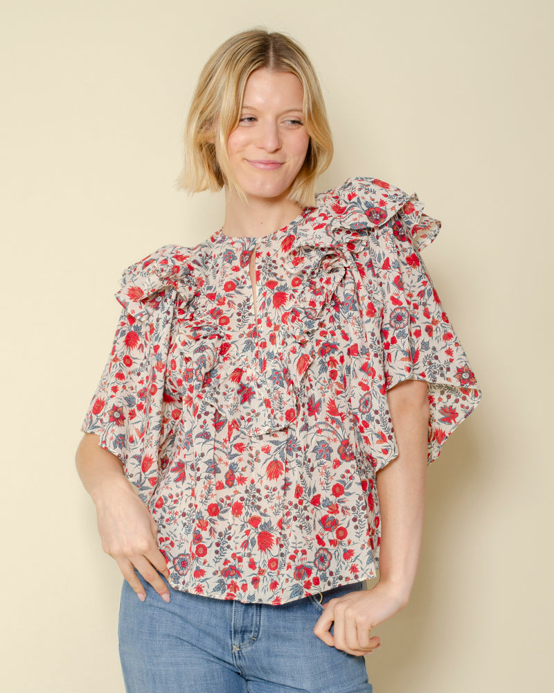 Top antik batik