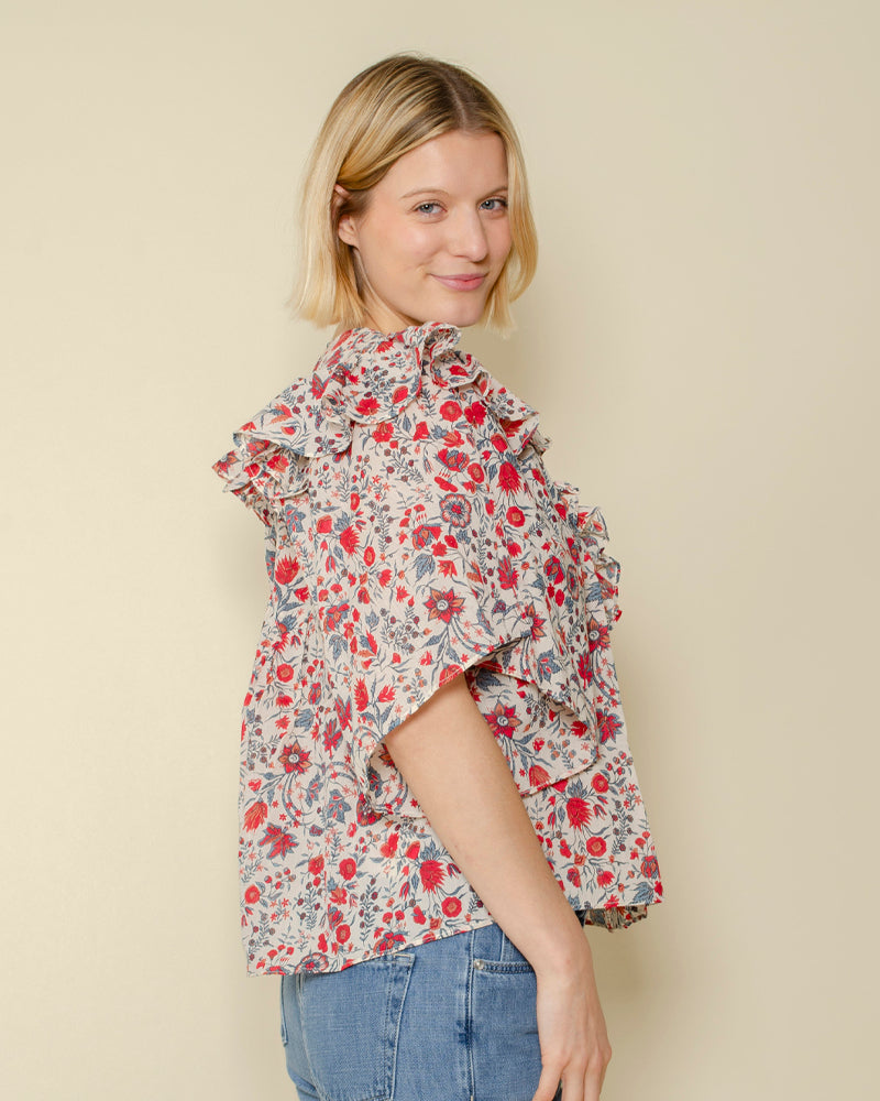 Top antik batik
