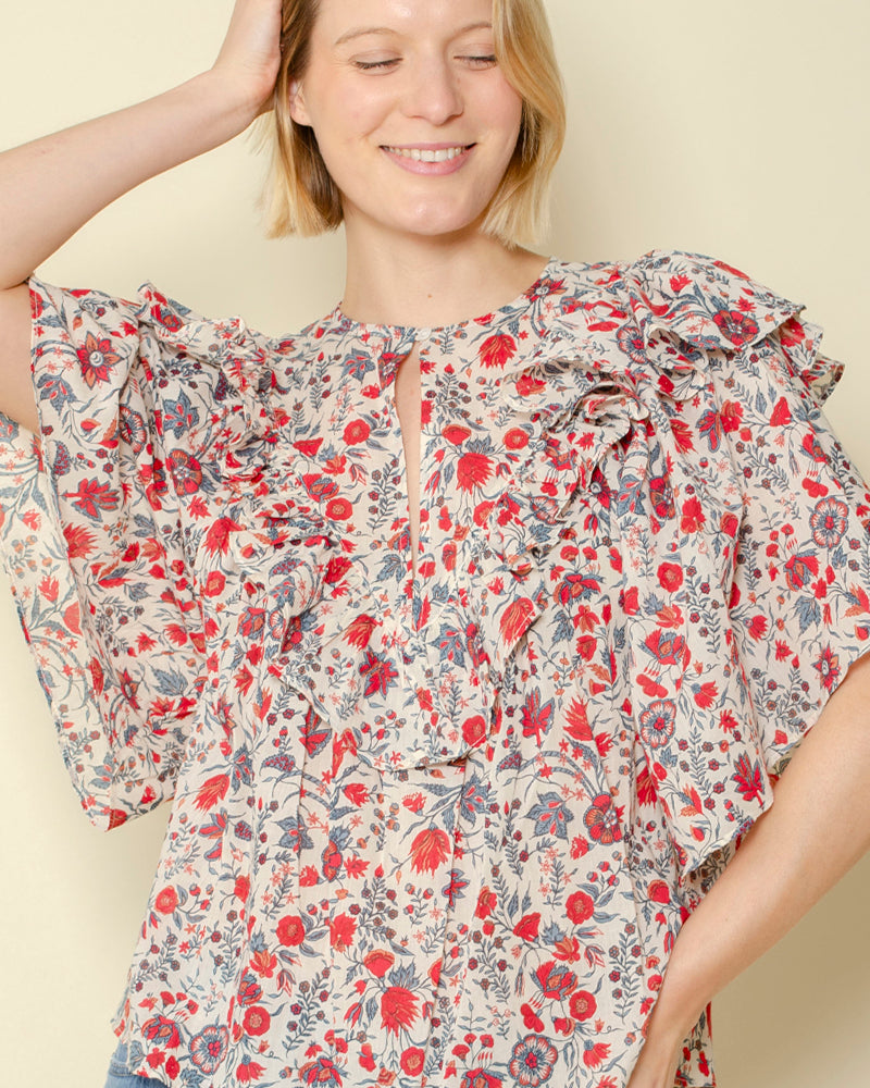 Top antik batik