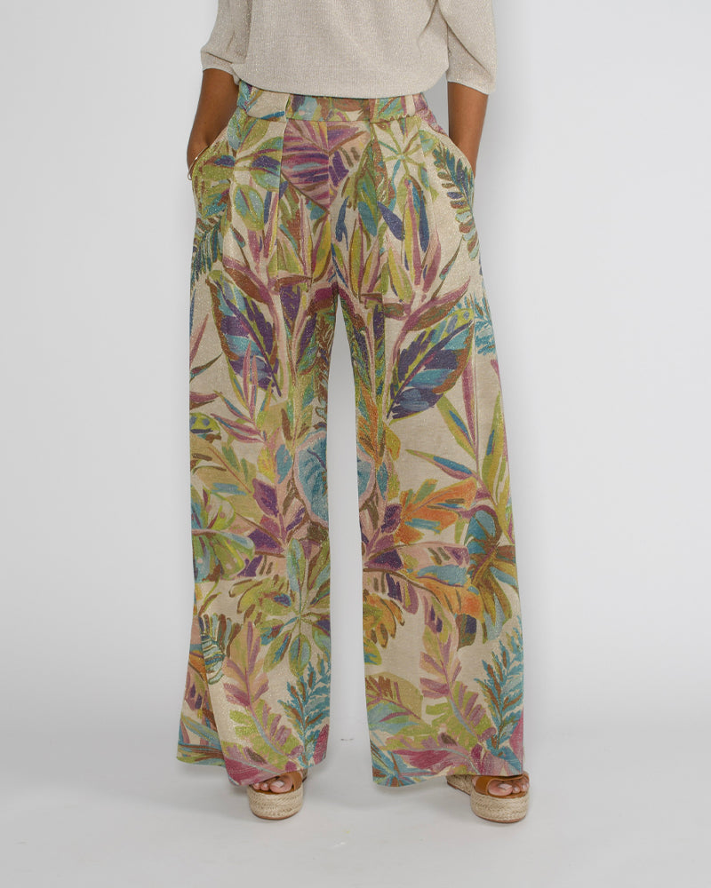 Pantalon print momoni