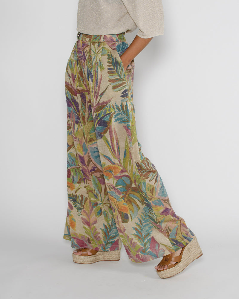 Pantalon print momoni