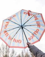 Parapluie pliant out of the office fisura