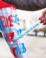 Parapluie open in case of rain fisura