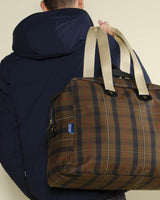 Sac de voyage bleu de chauffe