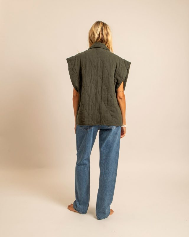 Veste sans manches aokyanos