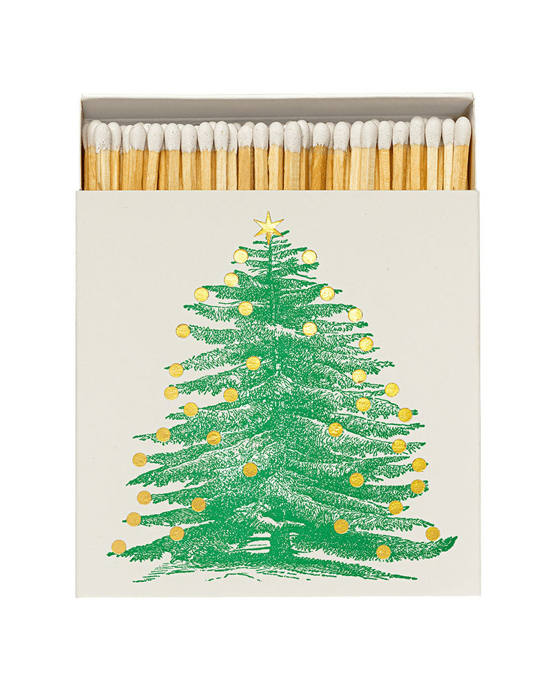 Boite allumettes christmas tree archivist