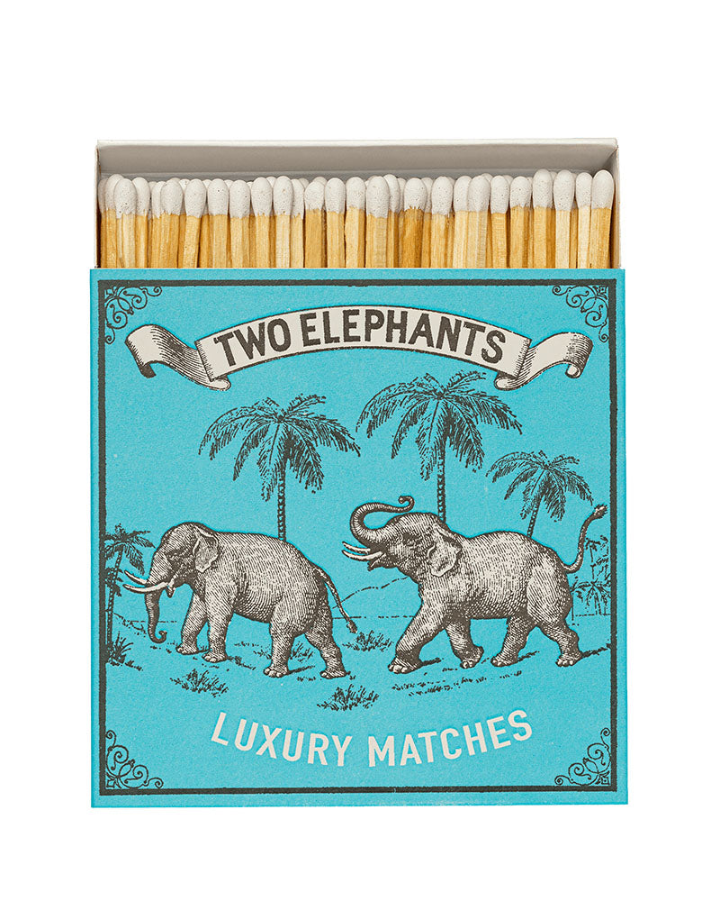 Boite allumettes two elephants archivist