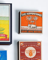 Boite allumettes hippopotamus archivist