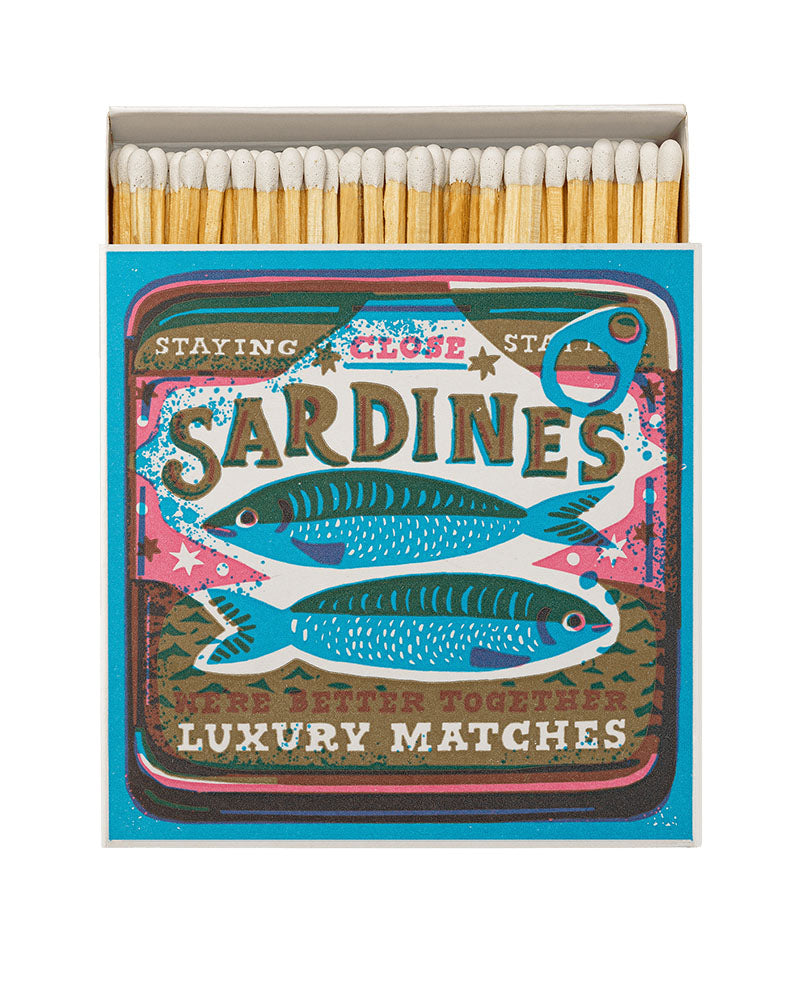 Boite allumettes sardine archivist