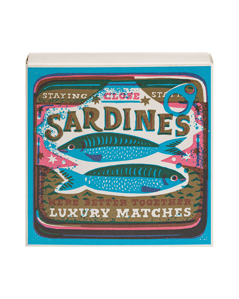 Boite allumettes sardine archivist