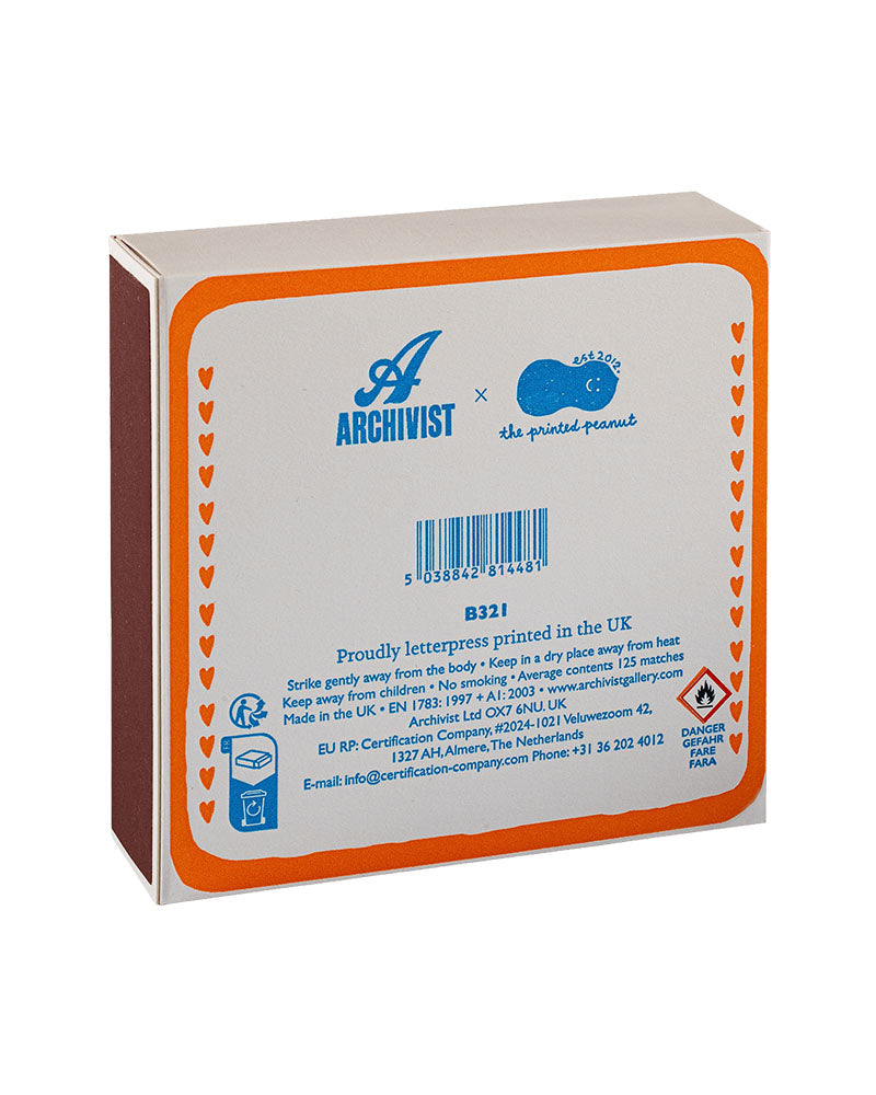 Boite allumettes cat lover archivist