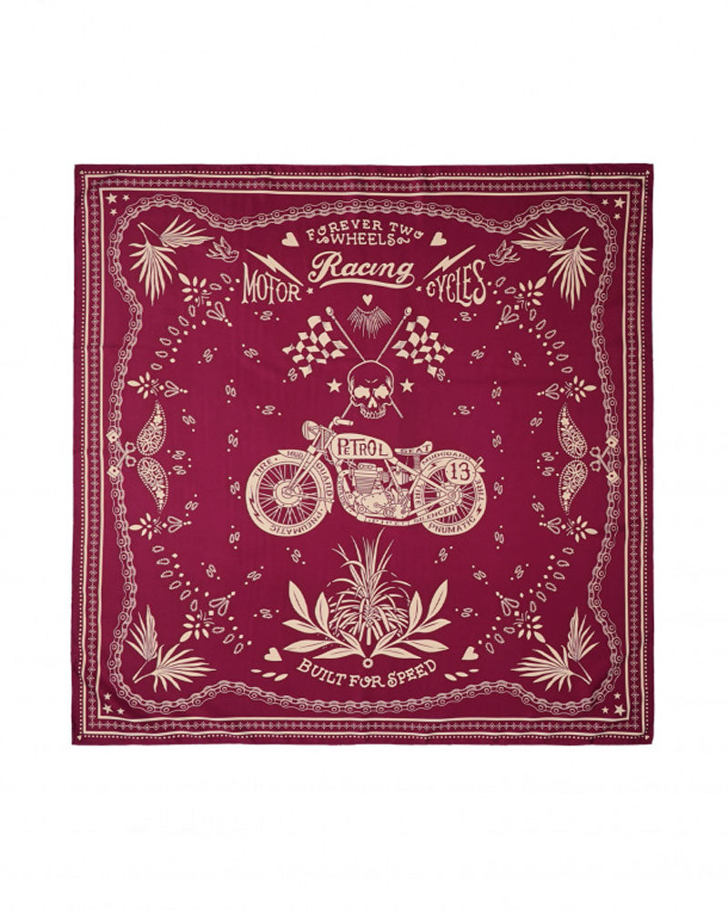 Foulard 90x90 wild