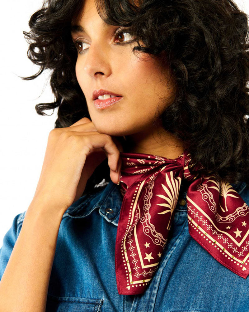 Foulard mini 45x45 wild