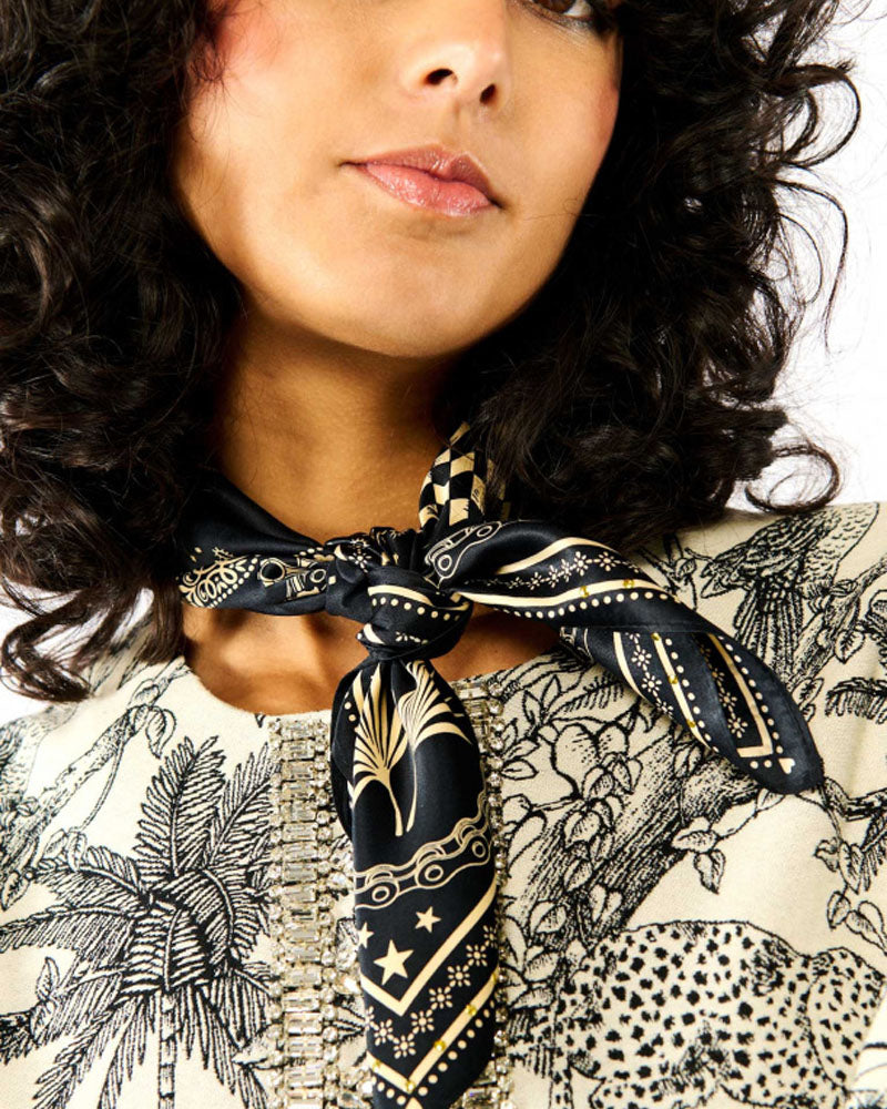 Foulard mini 45x45 wild