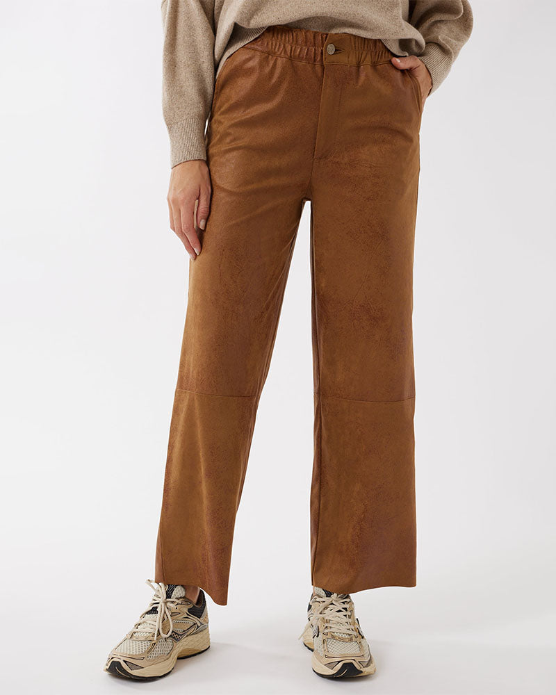 Pantalon cuir vegan maevy concept