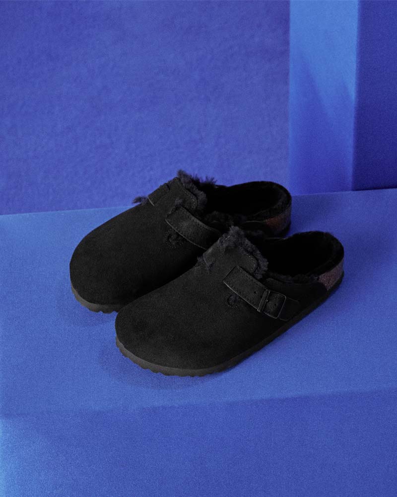 Sabots boston fourres birkenstock men