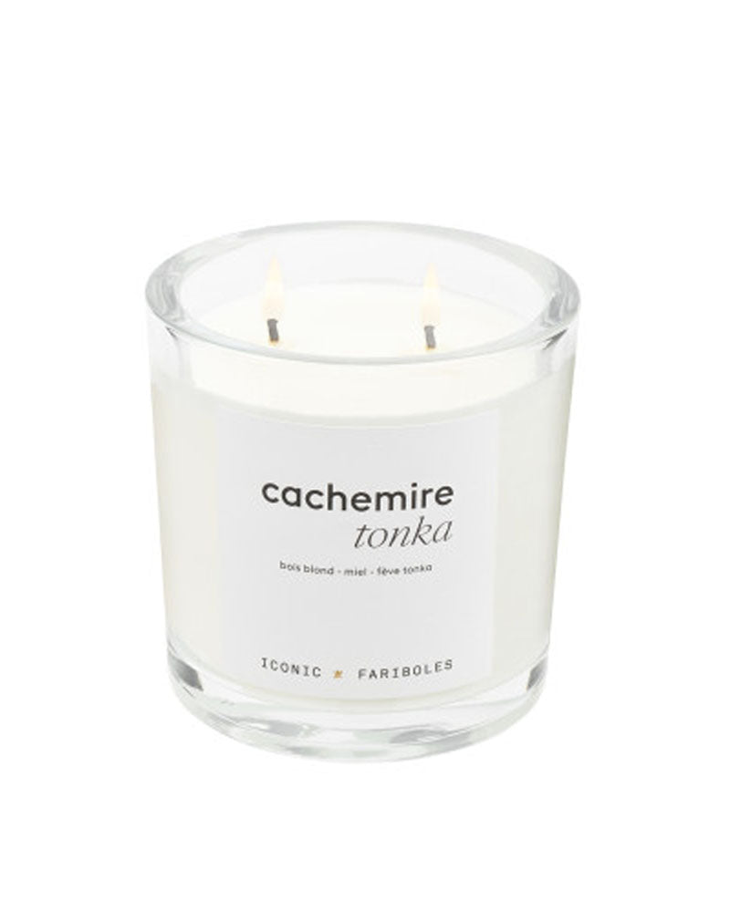 Bougies FARIBOLES - Bougie cachemire tonka 320g fariboles