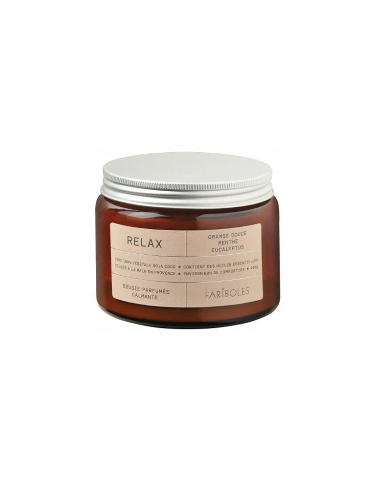 Bougies FARIBOLES - Bougie relax 400g fariboles
