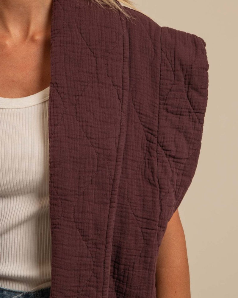 Veste sans manches aokyanos