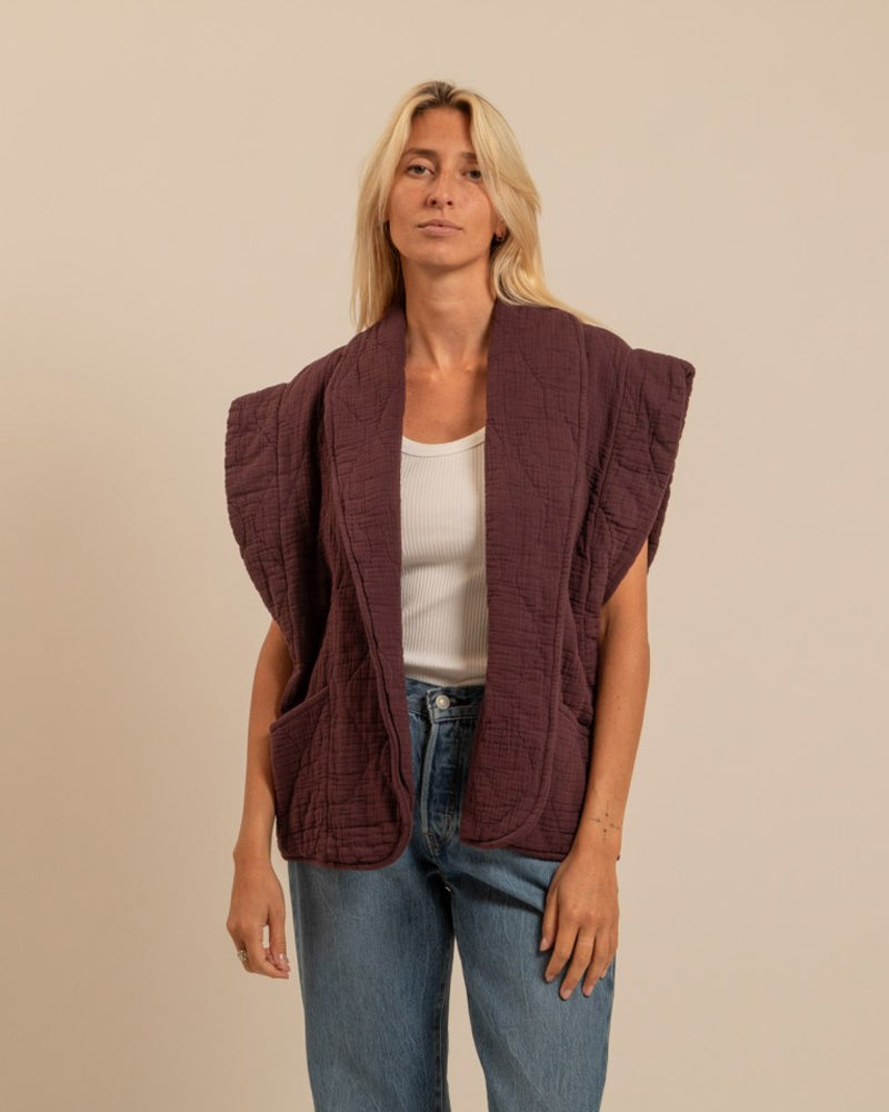 Veste sans manches aokyanos