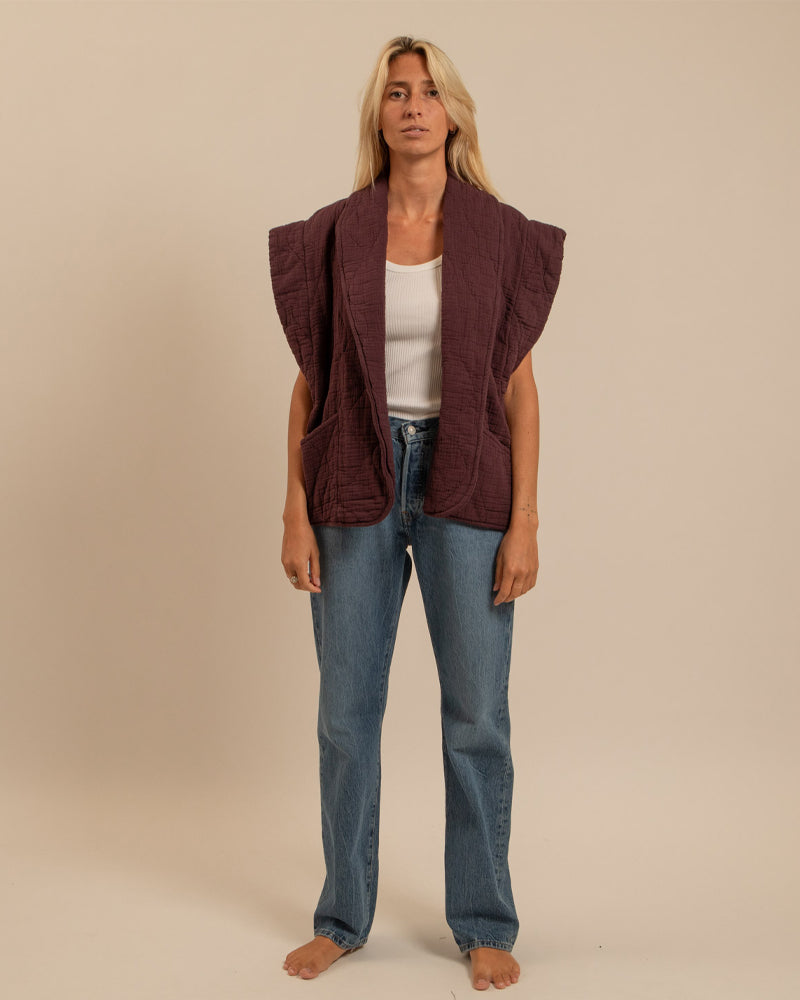 Veste sans manches aokyanos