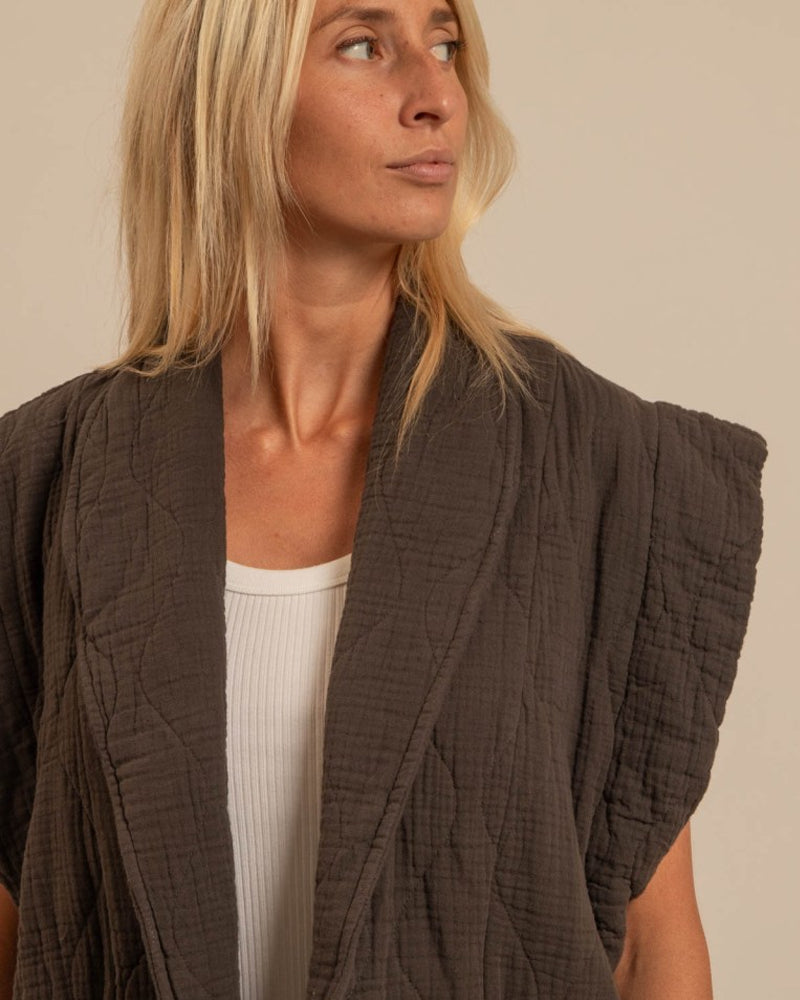 Veste sans manches aokyanos