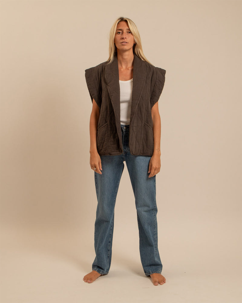 Veste sans manches aokyanos