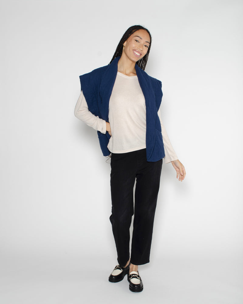 Vestes &amp; Blousons AOKYANOS - Veste matelassee unie ss manche