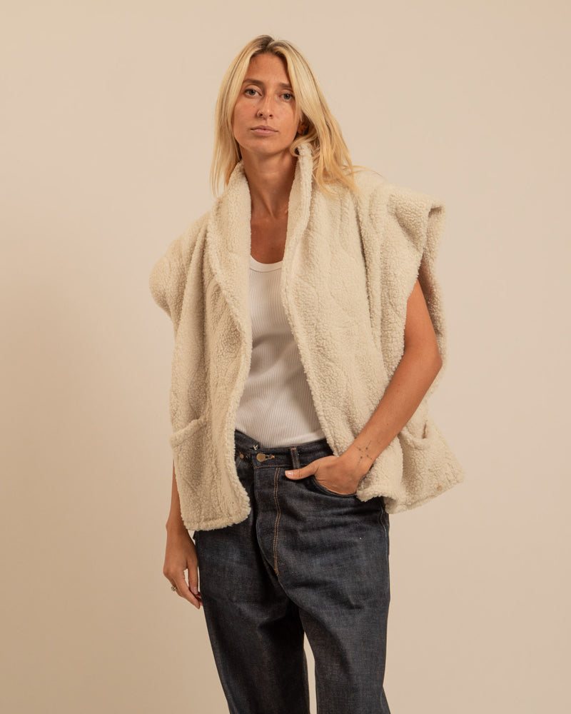 Veste sans manches sherpa aokyanos