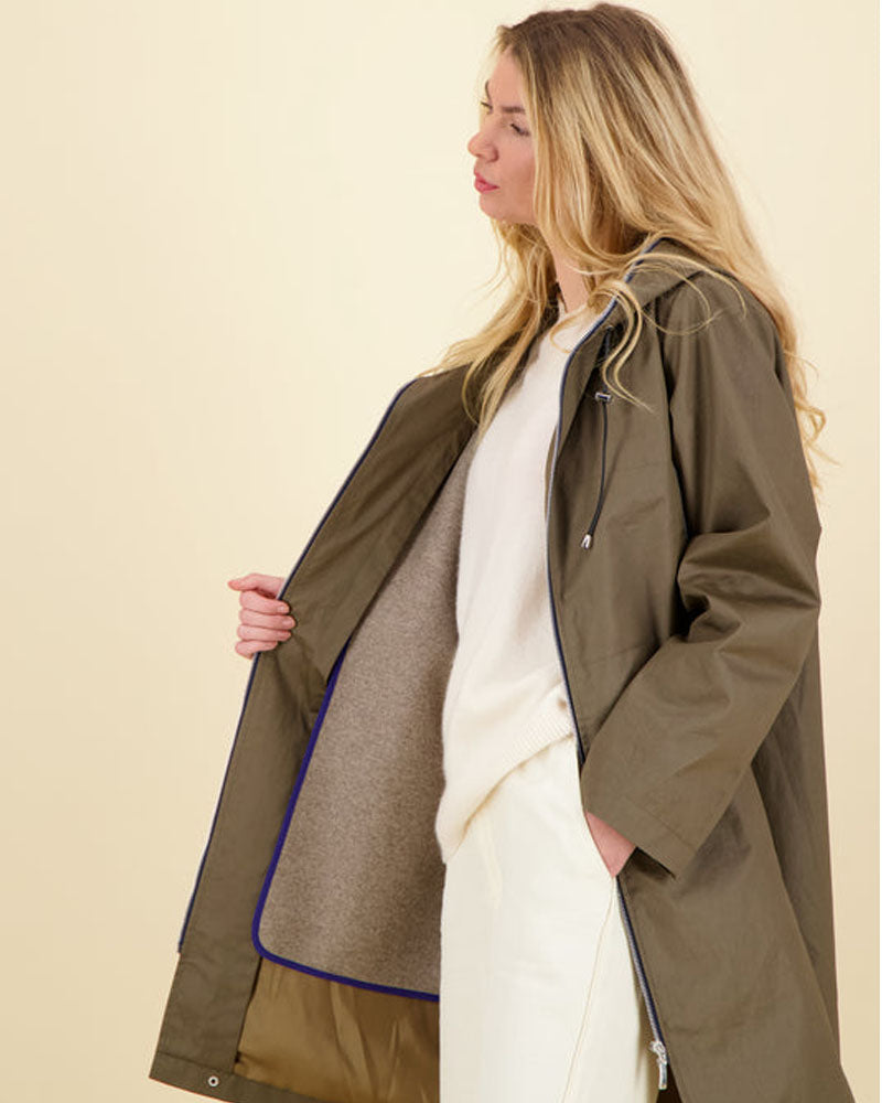 Trench bronze pret pour partir