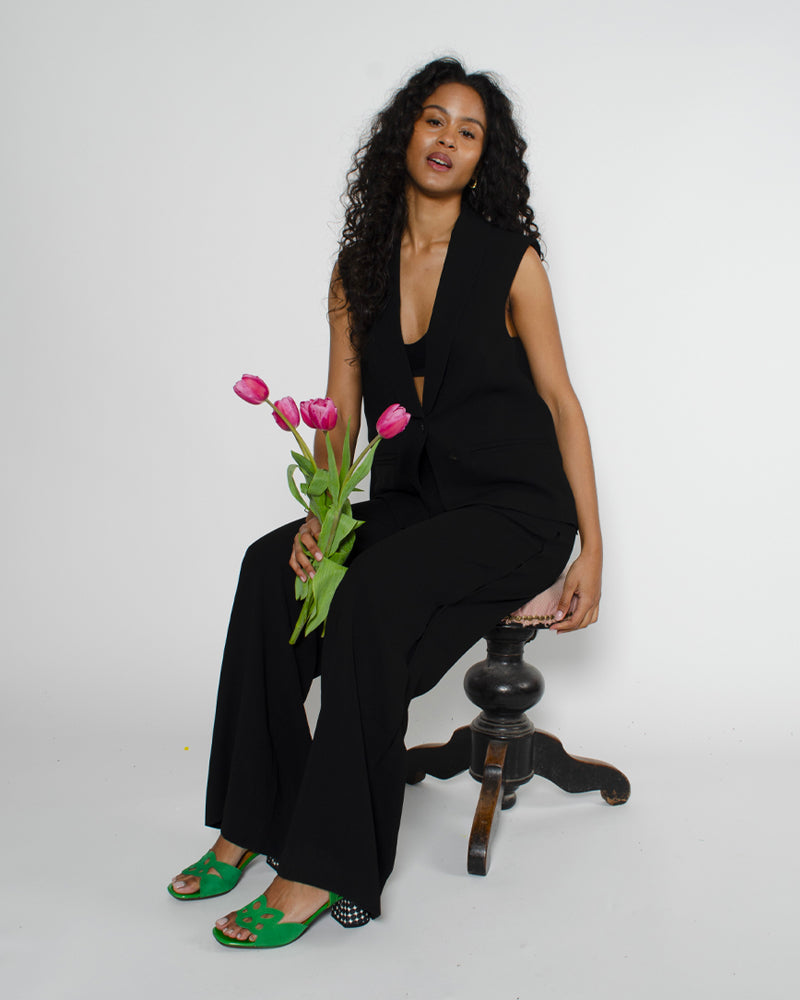 Pantalons HANA SAN - Pantalon large hana san