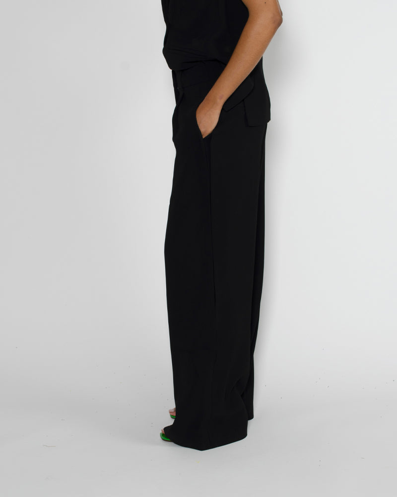 Pantalons HANA SAN - Pantalon large hana san