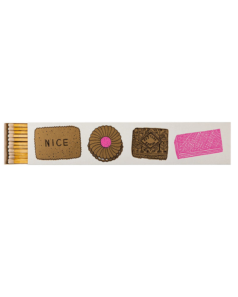 Boite allumettes biscuit archivist