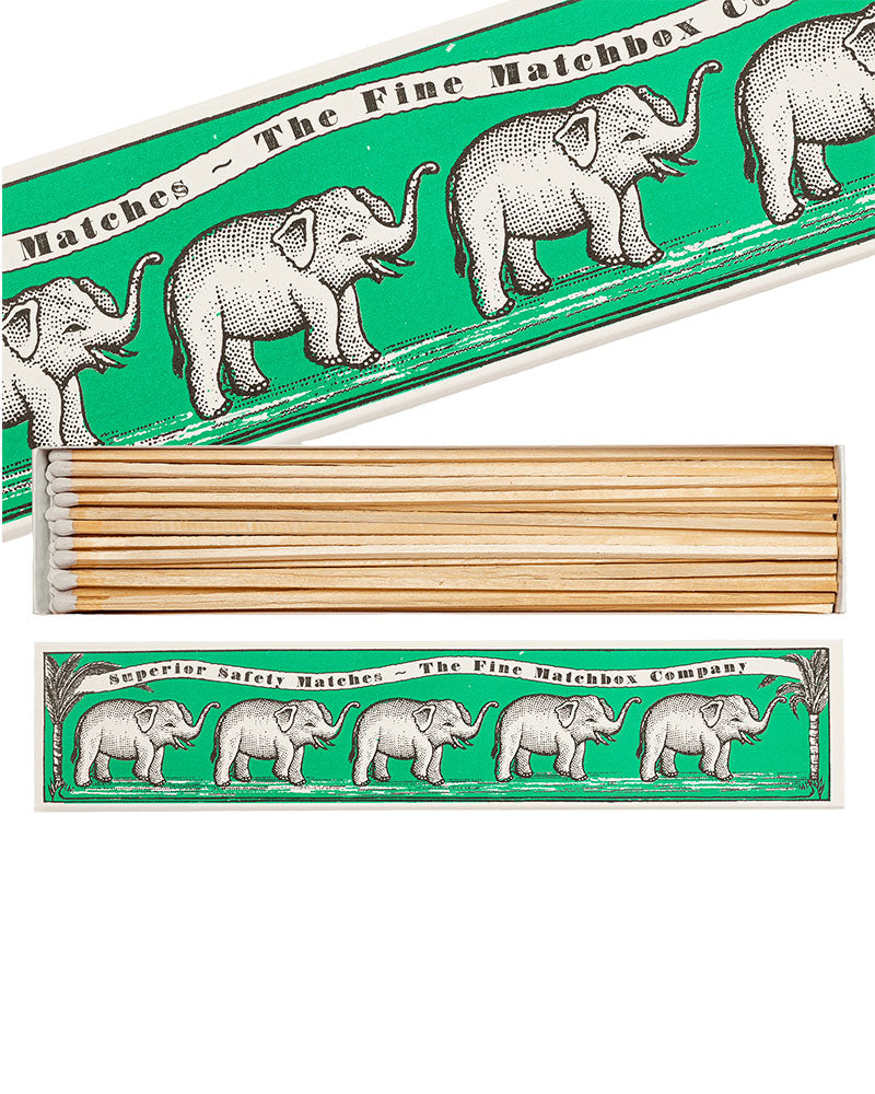 Boite allumettes green elephant archivist
