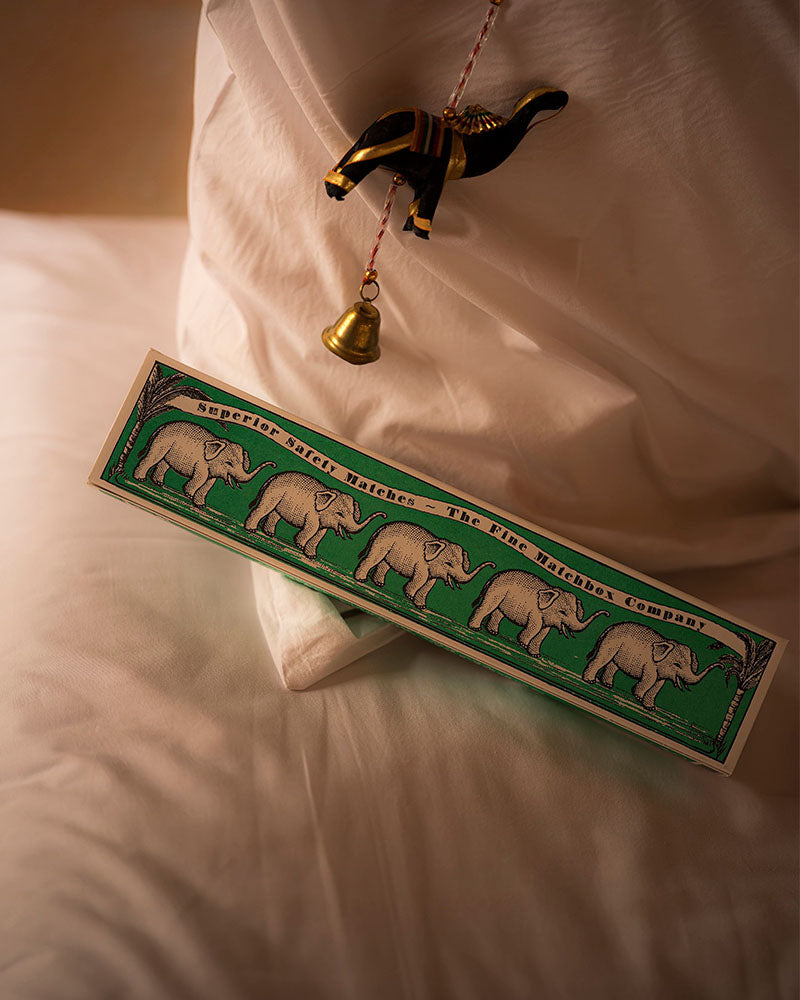 Boite allumettes green elephant archivist