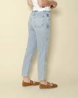 Jean pedal pusher closed women