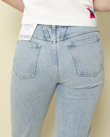 Jean pedal pusher closed women