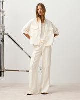 Pantalon flye closed women